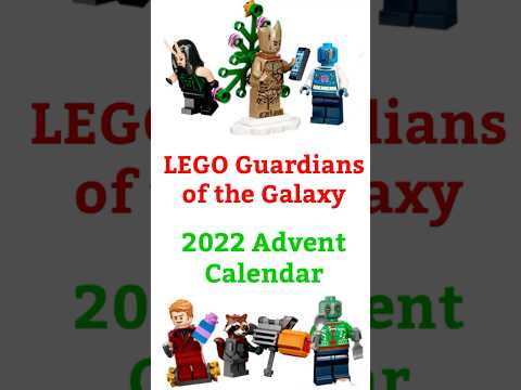 LEGO Marvel Guardians of the Galaxy 2022 Advent Calendar (76231) Minifigures #lego #marvel