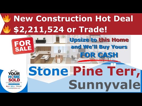 New Construction Home on Stone Pine Terr, Sunnyvale