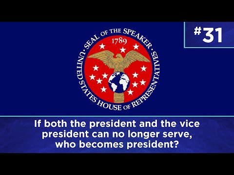 Q31: If both the President and the Vice President can no longer serve, who becomes President?