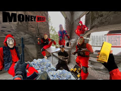 PARKOUR VS MONEY HEIST! | Bad Guys Kill to Silence Them, But Can't Escape the Police | Epic POV