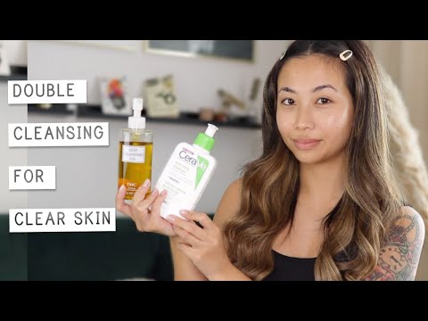 How to Double Cleanse | How to Oil Cleanse | Dry Skin