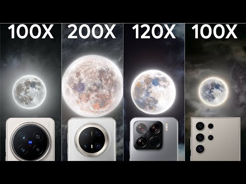 Vivo X200 Pro vs Xiaomi 15 Pro vs Galaxy S24 Ultra vs Huawei Mate 70 Pro Live Zoom Test