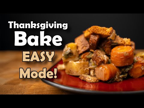 Easy Tray Bake for Thanksgiving:  Simple Ingredients