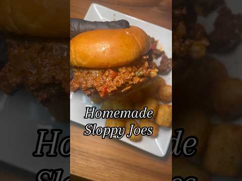 The Best Sloppy Joe| easy and quick meal #recipe #sloppyjoes