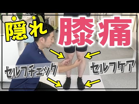 【膝痛】隠れひざ痛のセルフチェック方法と効果的なテニスボールマッサージ～これに当てはまると将来的に膝痛になる可能性大！！！～