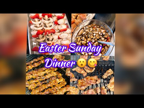 Easter Sunday Cookout! 😮😋 | Happy Easter | Barbecue Sunday | Sunday Dinner | Jin Moore