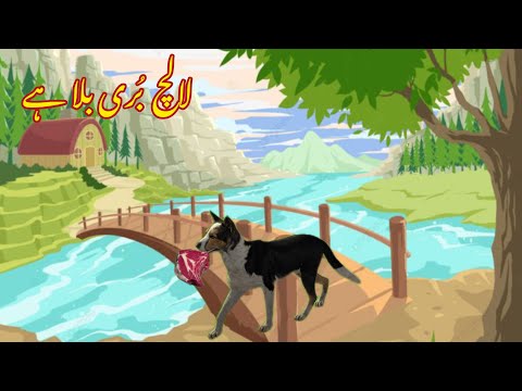 LALCH BURRI BALA HAI | لالچ بُری بلا ہے| Urdu cartoon stories |Animated stories |Urdu kahaniyaan