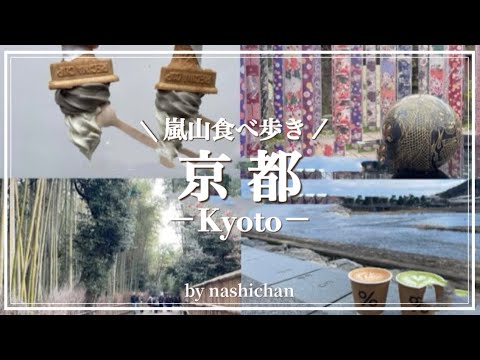 [vlog] Kyoto Arashiyama sightseeing/Arashiyama food tour/Bamboo forest path/Kyoto vlog/Arashiyama