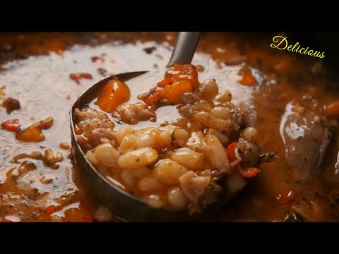 The Best Homemade Beans and Pork You`ll Ever Try! Minimum Cost, Maximum Taste!