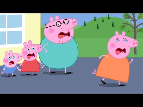 Mummy Pig chose to leave them, bye Peppa | Peppa Pig Funny Animation