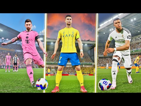 eFootball 2025 - Signature Penalty Styles ft. Ronaldo, Mbappe, Messi