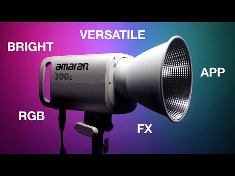 The ULTIMATE Video Light for Creators (Aputure Amaran 300c Review)