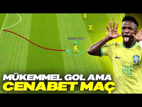 VİNİCİUS HARİKA BİR GOLL. IZLICEĞINIZ EN DEĞİŞİK MAÇ (Efootball 2023 mobile)