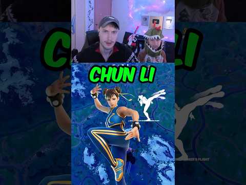 KID LOVES CHUN LI 😂 (fortnite)