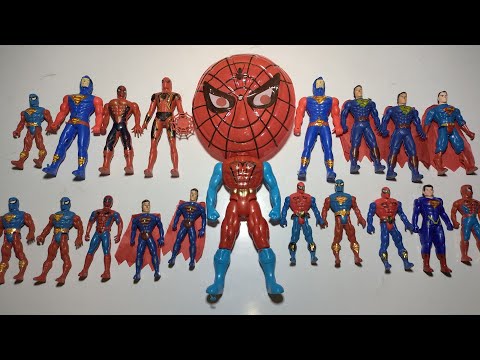 All Spider-Man Team vs | Spiderman Figure Action | Super Hero Toy | Satisfying ASMR