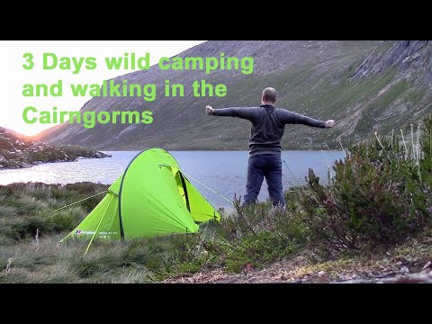 7 Munro's in the Cairngorms, wild camping, fishing and reindeer