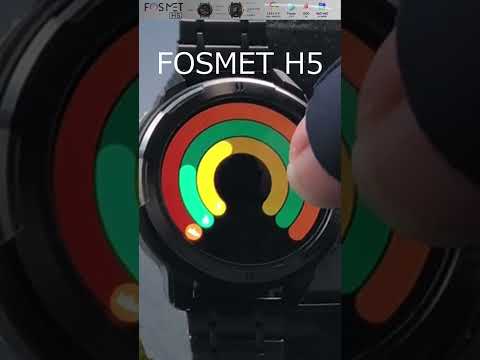 【割引コード有】 常時表示可能な究極のスマートウォッチ、FOSMET H5 スマートウォッチレビュー、明るく精細な画面表示 #shorts