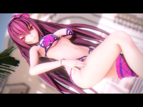 【Fate/MMD】 KILLER B 【水着スカサハ】