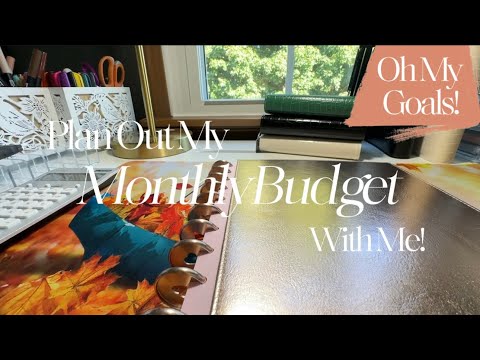 Planning My Monthly September Household Budget (Finally!) | Oh My Goals!