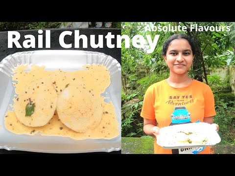 Rail Chutney  | Canteen Chutney Recipe | Railway Chutney|  Neer Chutney