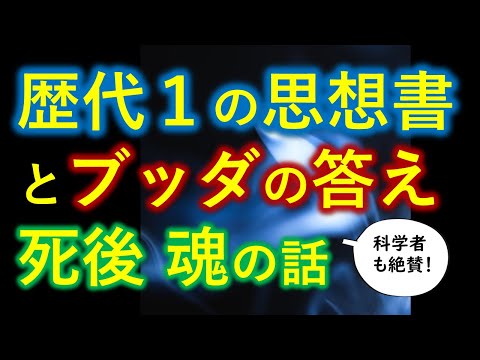 一流の科学者も絶賛　死後の魂の話　 歴代世界１位の思想・哲学書とブッダの驚くべき答えとは【０から一気に分かる決定版】