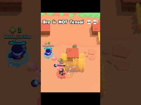 Bro thinks he’s Tensai 💀 #brawlstars #brawlstarsgameplay #brawlstarsshorts