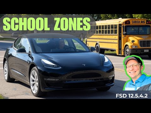 Will Tesla's FSD drive appropriately through School Zones? ⚠️