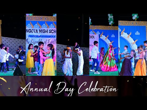 Annual day celebrations (part -1 ) at gangeya high school #school #dance #ooru palletoru #nani garu