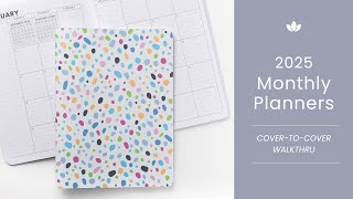 2025 Monthly Planner Flip Through | Sprouted Planner