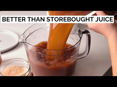 Stop buying juice at the store, make large batch juice at home!