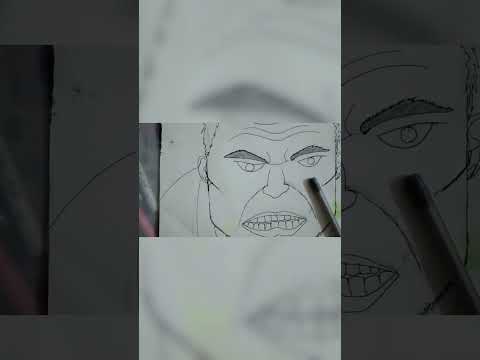 Drawing hulk #hulk #avangers #potrait