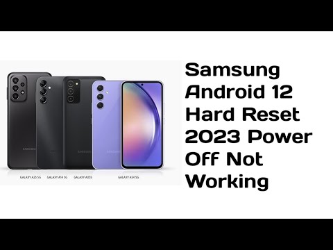 Samsung A20 A20s A21s Hard Reset Frp Bypass Android 12 Without Pc 2023