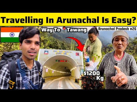 Travelling In Arunachal Is Easy ? | Yeh kya Dekhne ko mila😱 || Way To Tawang || Arunachal Pradesh 🇮🇳