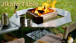 Snow Peak Jikaro Table: The Ultimate Companion for the Takibi Fire & Grill