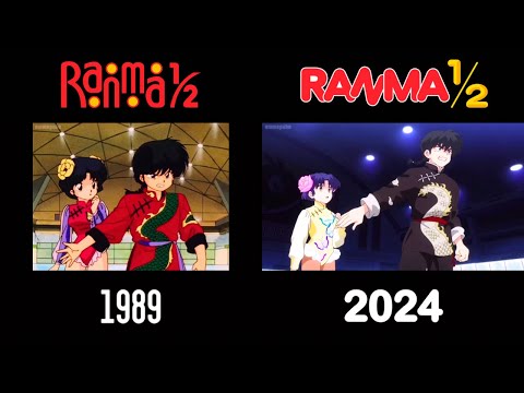 Ranma ½ Anime Episode 9: 1989 VS. 2024 side-by-side @eganimation442