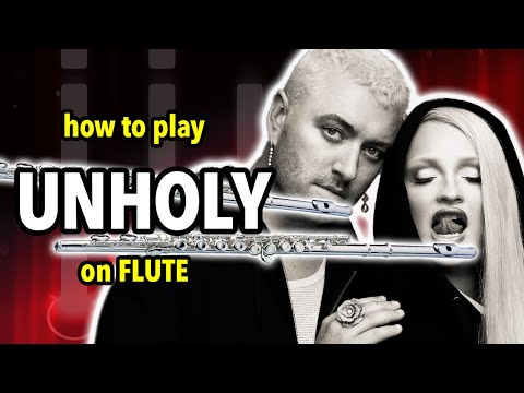 How to play Unholy on Flute | Flutorials