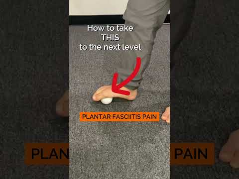 Plantar fasciitis rolling exercise NEXT LEVEL