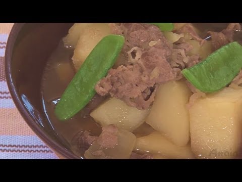 NIKUJYAGA✿JAPANESE HOME COOKING肉じゃが✪How to Japan TV