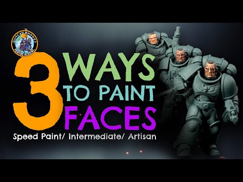 Faces 3 Ways! From Beginner to Artisan!