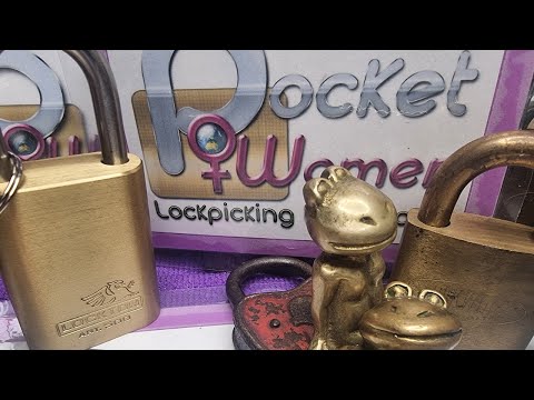 Pocket Women Live | Locksport Hangout -  fun with locks S1 E18