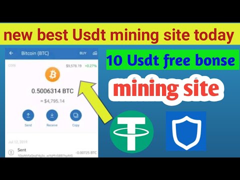 New USDT Earning Site 🤑 Usd Mining Site 2023 🔥 Without Investment 💰USDT Mining Website ✅ Free USDT