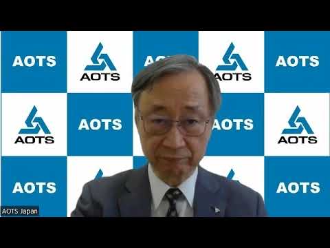 日本AOTS桒山信也理事長致詞