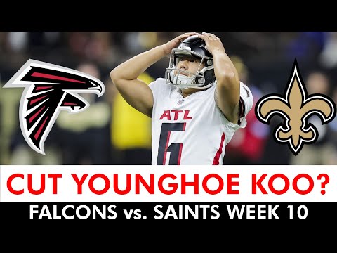 EMBARRASSING! Falcons vs. Saints Reaction As Younghoe Koo Cost Atlanta The Game + Kirk Cousins News