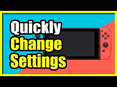 How to Quickly Adjust Sound & Brightness on Settings in Nintendo Switch (Fast Tutorial)