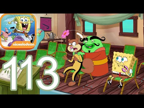 SpongeBob Patty Pursuit BOARDAL COMBAT All Level & Endings Part 113 (iOS)