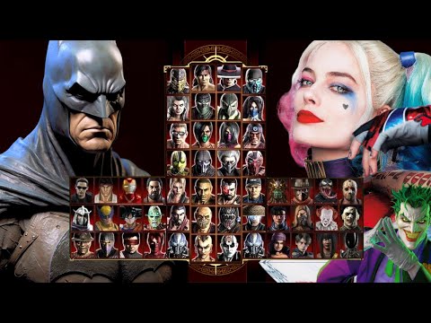 Mortal Kombat 9 - BATMAN 🦇 & HARLEY QUINN 🤡 - Expert Tag Ladder - Gameplay @(1080p) - 60ᶠᵖˢ ✔