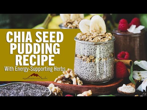 Chia Seed Pudding Recipe With Energy-Supporting Herbs