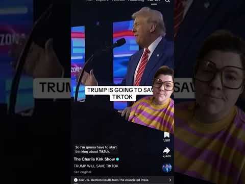 Is trump planning to save TikTok?