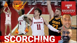 Wisconsin Badgers and Iowa Hawkeyes basketball reaction show!!