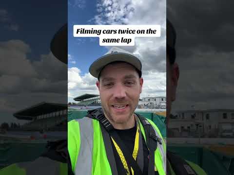 Filming race cars twice on the same lap